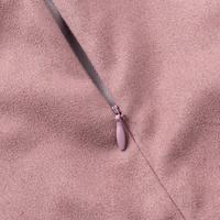 Pink Jubilee Lace-up Irregular Hem Design Mini Skirt